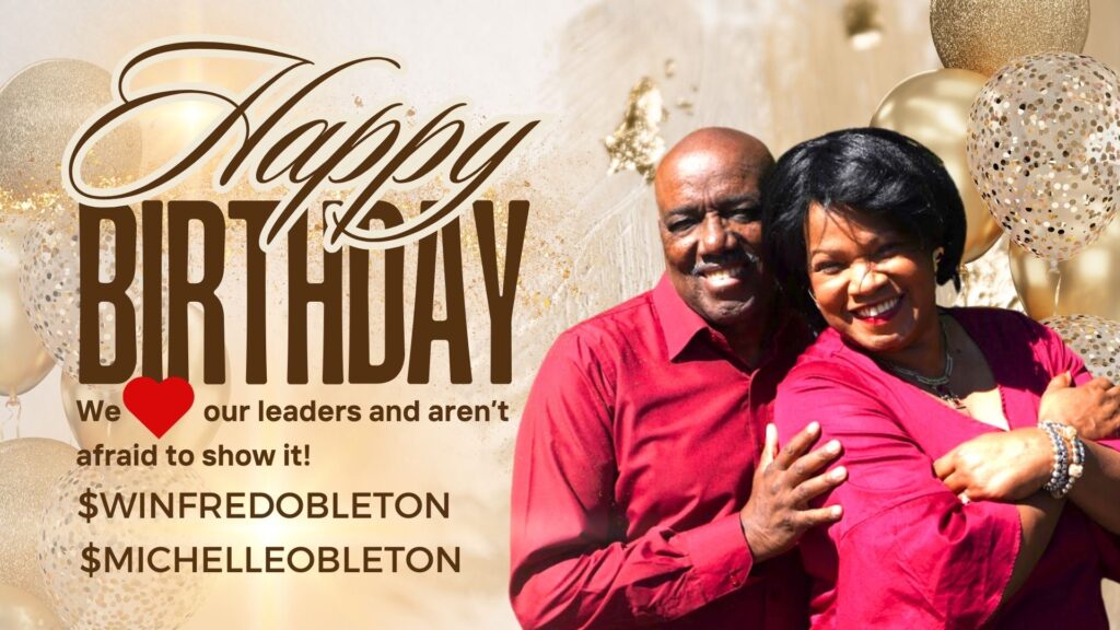 Happy Birthday to the Obletons at Waukegan Community Church