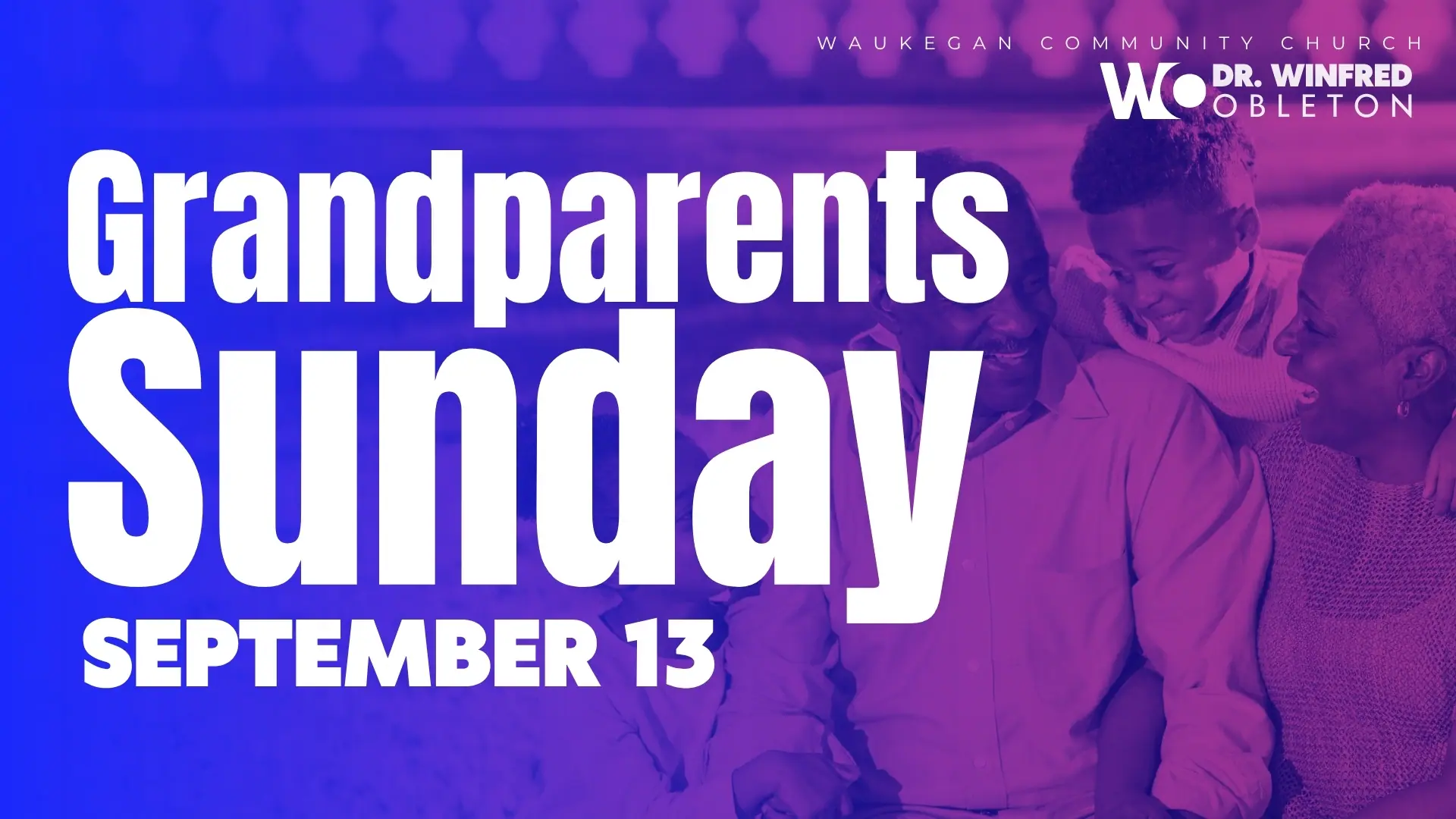 Grandparents Sunday Celebration
