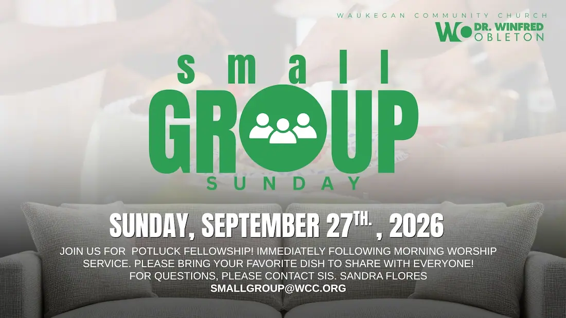 Small Group Sunday